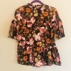HM Floral Blouse